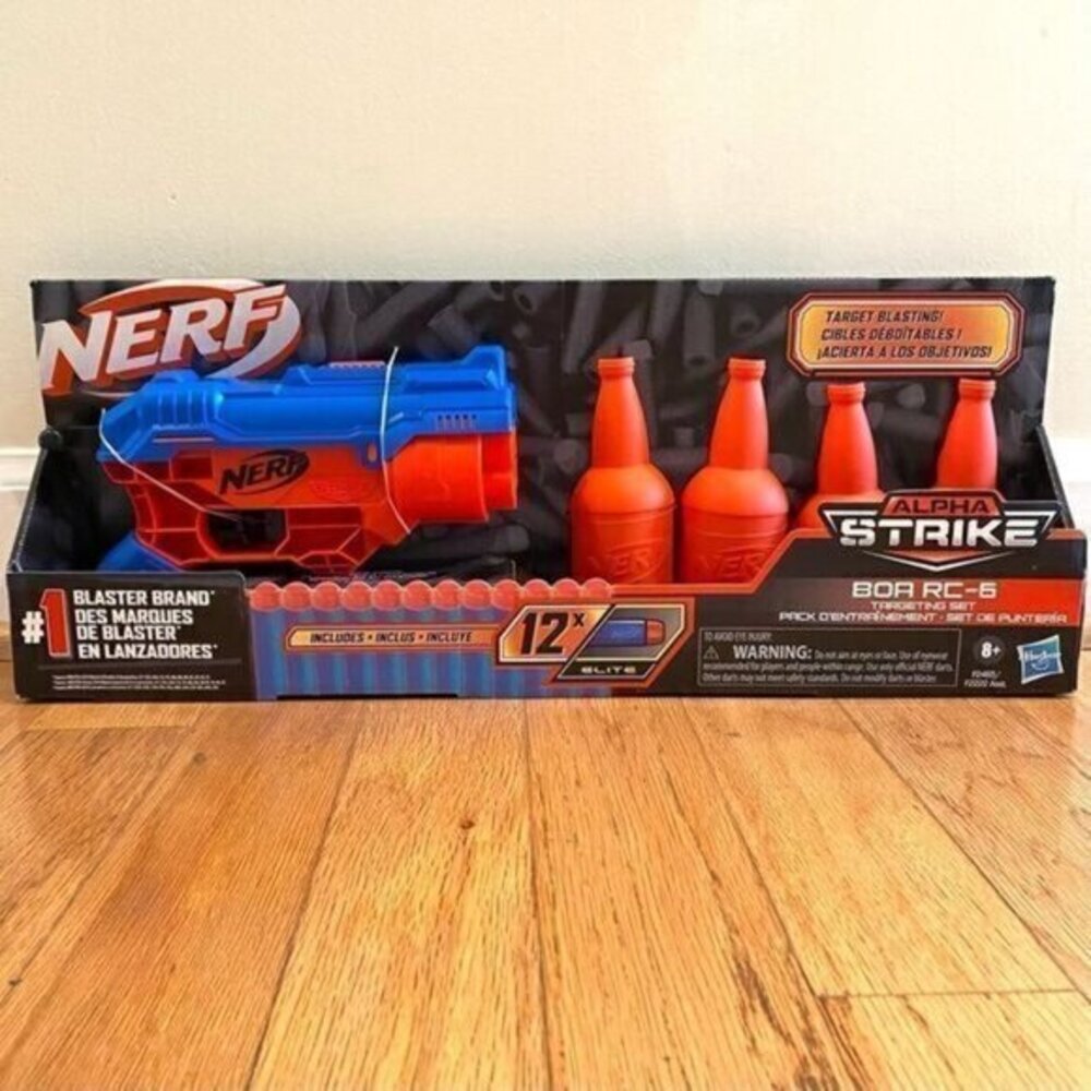NERF Alpha Strike Cobra RC-6 Targeting 17 Piece Set New